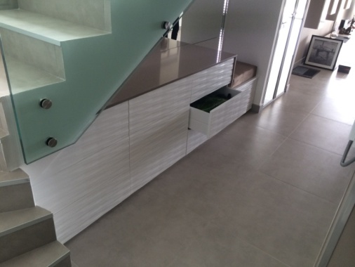 Etude conception et Réalisation sous escalier ST Raphael