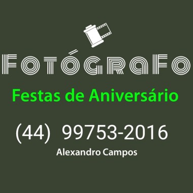 Fotógrafo Alexandro Campos