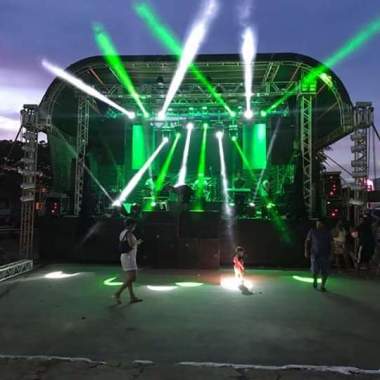 David Som Palco Luz E Painel Led