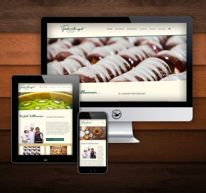 Responsive CMS-Website
