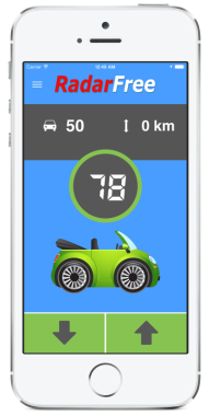 Radarfree, l'application avertisseur de Radar communautaire avec 300 000 utilisateurs depuis 2008!
