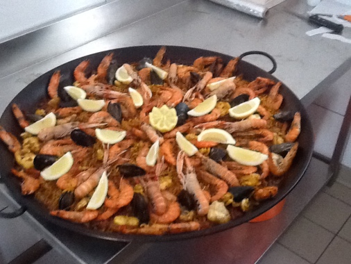 Fideua poisson