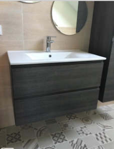 Une salle de bains après les travaux