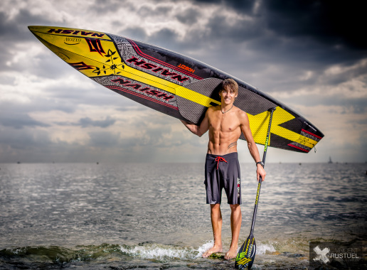 portrait sportif pro paddle