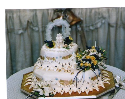 original  design 2 tier cake