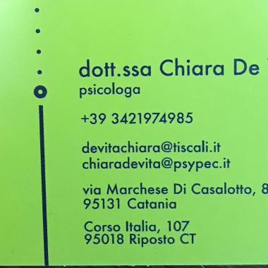De Vita Chiara Psicologa