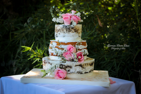 Torta Rustica de Boda