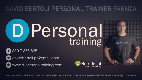 David Bertoli Personal Trainer Faenza
www.d-personaltraining.com