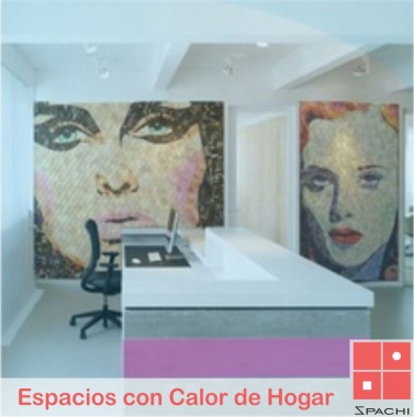 Diseño y adecuación de recepción para Agencia de Modelos 