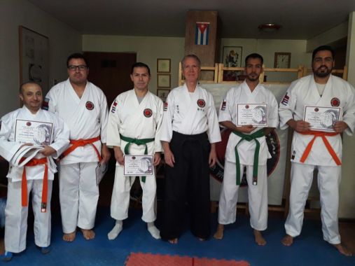 Pase de grado de los alumnos de Kyusho Jutsu Budo kai