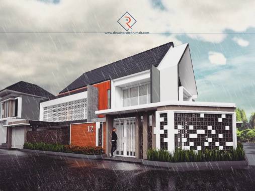 Rumah tinggal style tropic minimalis