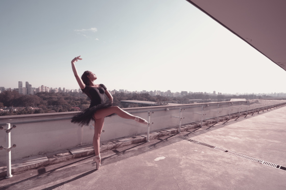 Ensaio fotográfico com Bailarina  