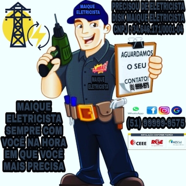 Maique Eletricista Zona Sul Porto Alegre