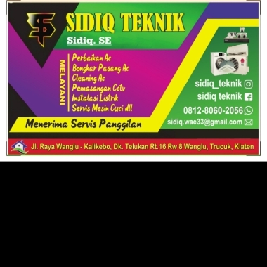 Sidiq Teknik, Service Ac Klaten Dan Sekitarnya