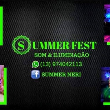 Summer Fest Som E Iluminação