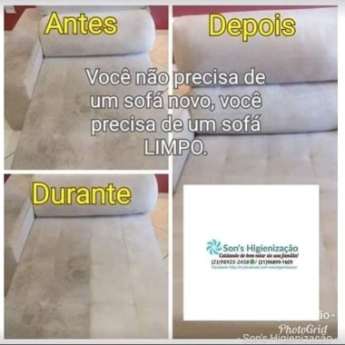 Son'S Higienização E Limpeza A Seco.